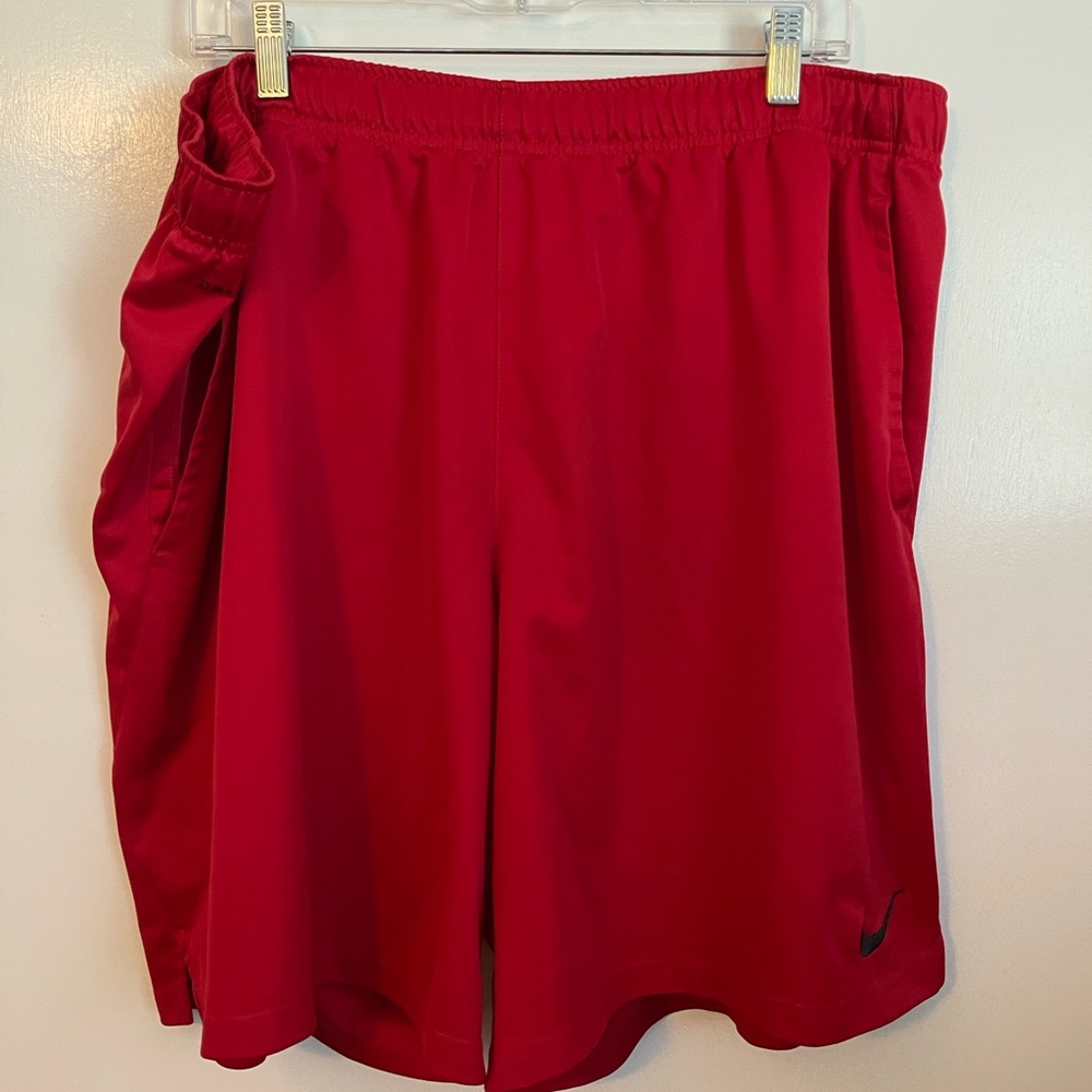 Nike Red Dri-fit Red 4XL shorts